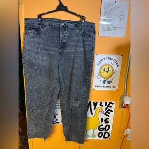 Old Navy Women's Black Straight Leg Jeans